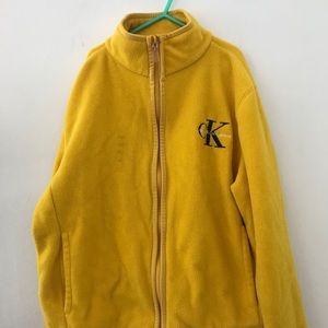 Calvin Klein Yellow Fleece